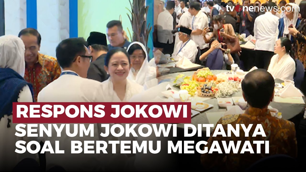 Ditanya Soal Peluang Bertemu Megawati, Begini Jawaban Jokowi | OneNews Update