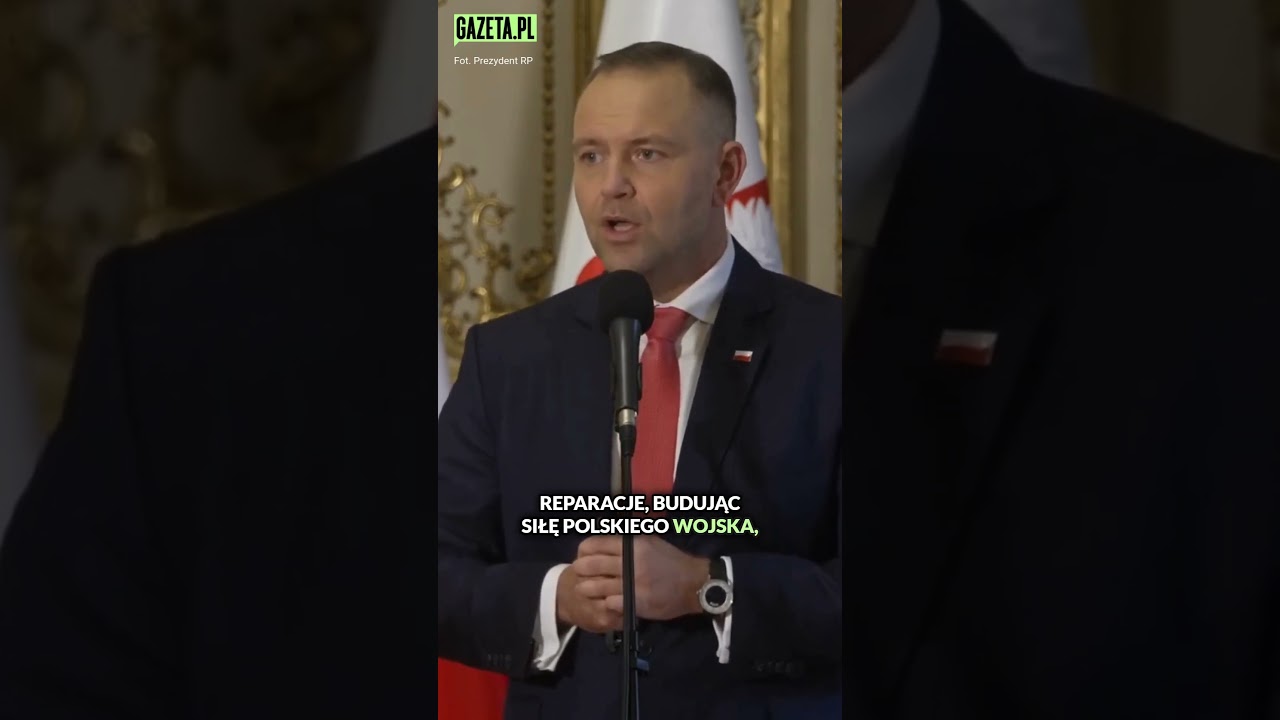 Pomysł Nawrockiego na reparacje od Niemiec