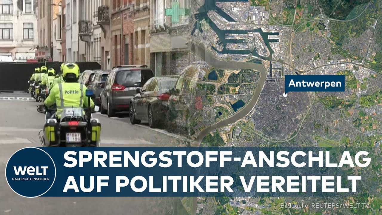 BELGIEN: Dschihadistische Terrorgruppe zerschlagen - Drohnen-Anschläge auf Politiker vereitelt