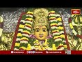 దేవీ నవరాత్రుల వేళ వరంగల్ భద్రకాళి అమ్మవారికి సహస్ర కలశాభిషేకం | Bhadrakali Temple | Ammavaru