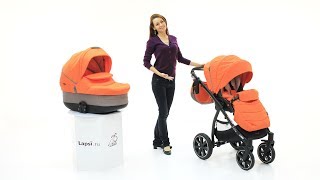 Обзор коляски Коляска 2 в 1 Noordi Sole Sport Видеоинструкции.