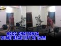 Exclusive: Akkineni Naga Chaitanya Sumo Deadlift At Gym