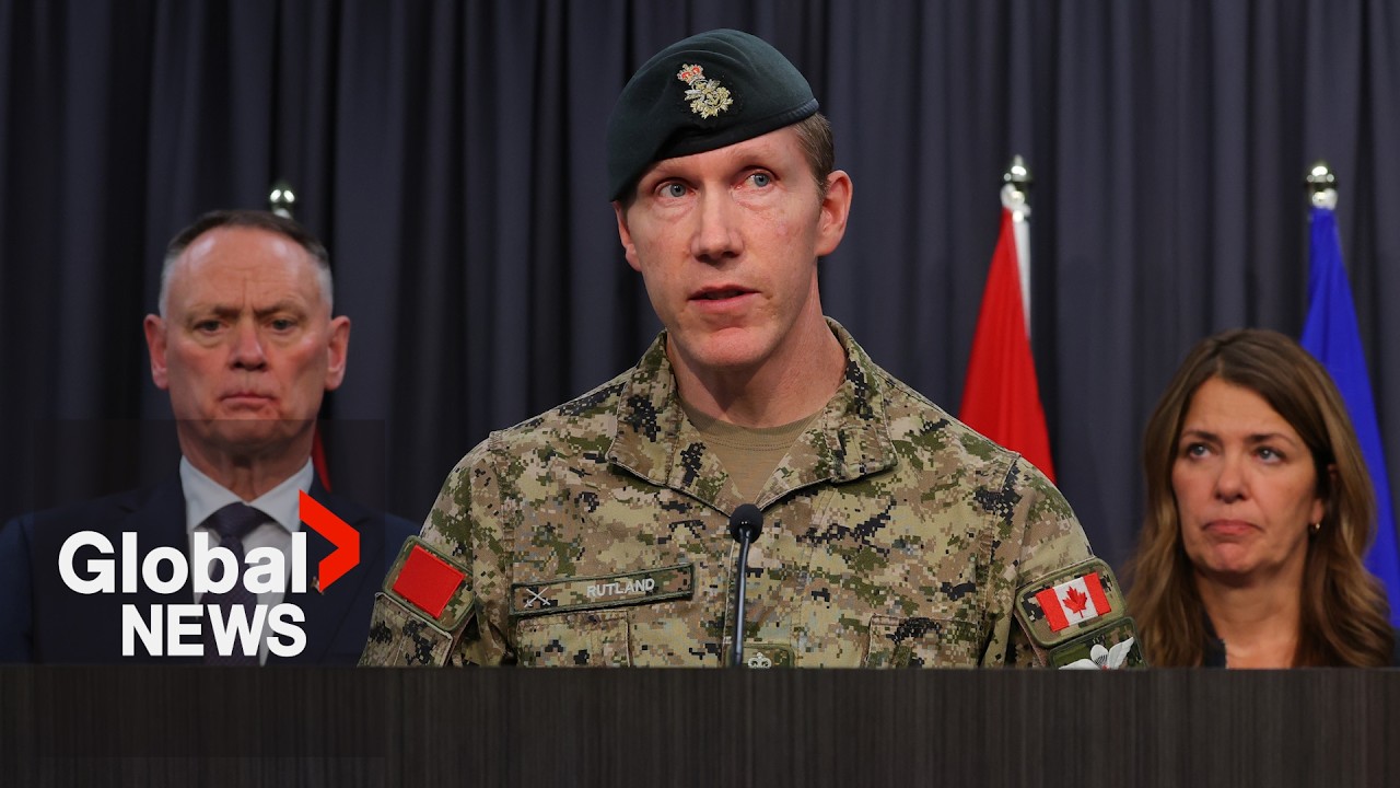 CFB Wainwright: Officials provide update on deadly fire sparked by live-training exercise | LIVE