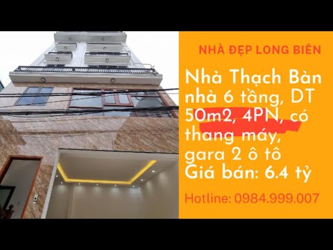 Cần bán gấp nhà phố Ngọc Trì, gần chợ Đồng Dinh, 6 tầng, DT 50m2, MT 8m, có thang máy, gara 2 ô tô