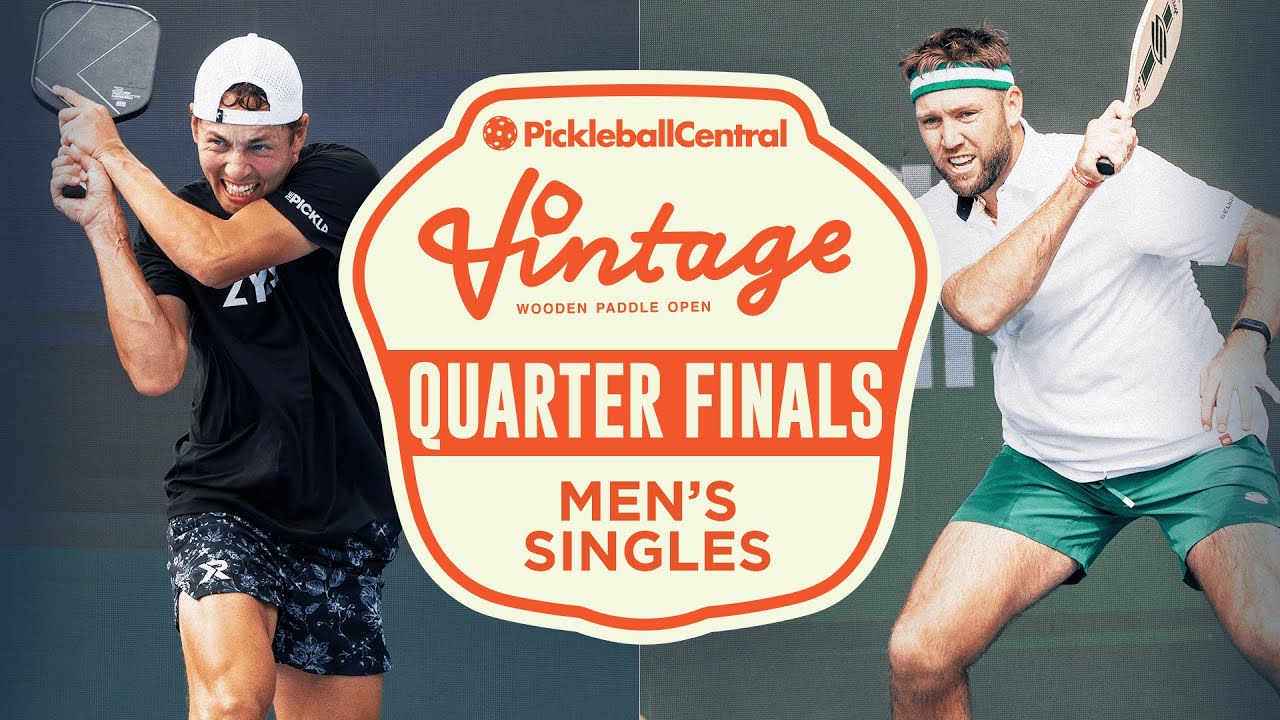 Connor Garnett v Jack Sock at the Pickleball Central Sacramento Vintage Open