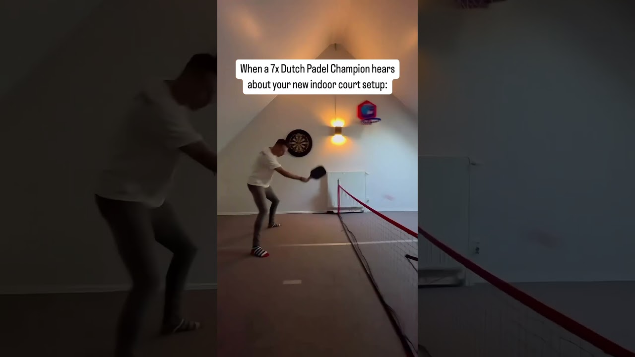 Did a new sport just get invented?😂 via ​@bramospadel #pickleball #padel #funny #viral