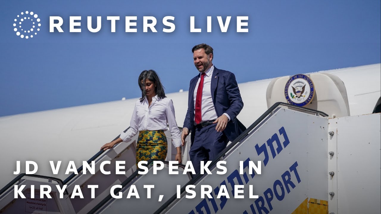 LIVE: JD Vance speaks in Israel