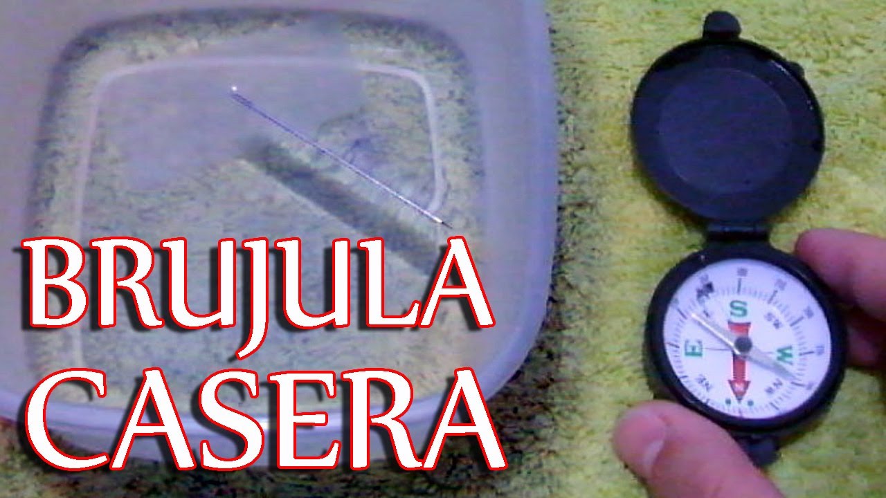 Como Hacer Una Brújula Casera Youtube 8444