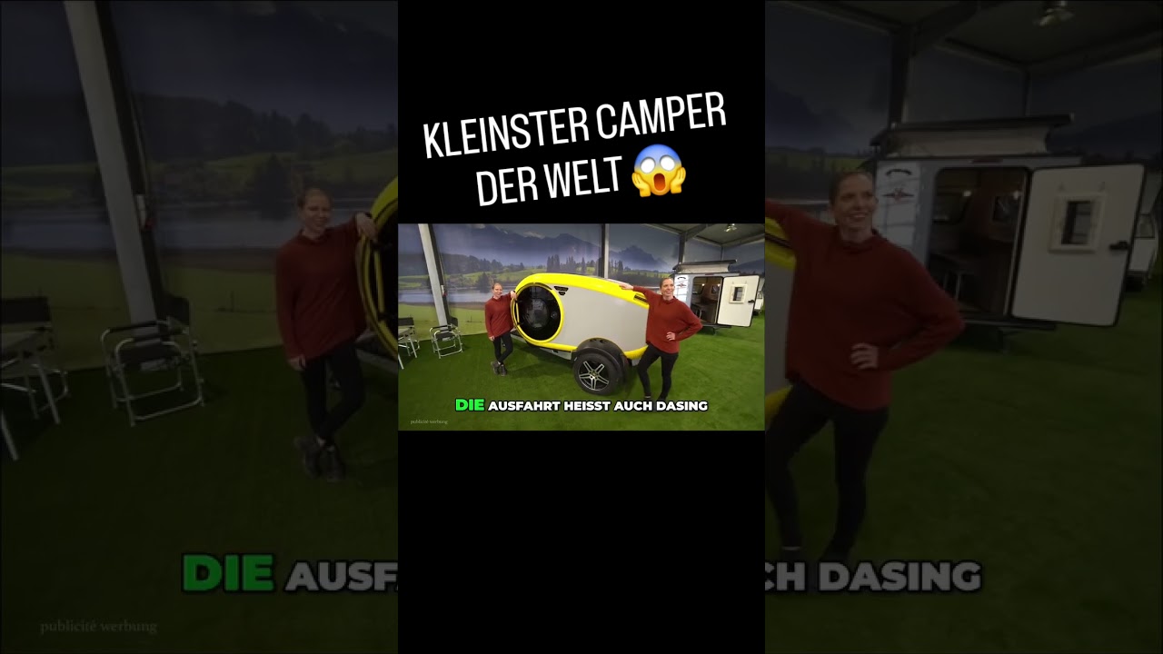 kleinster Winter Camper der Welt