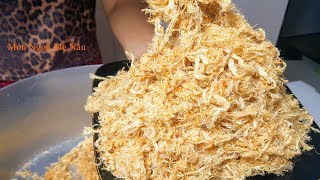 Cách Làm CHÀ BÔNG Thịt Heo Ruốc Thịt Lợn Ngon Nhất-Món Ngon Mẹ Nấu