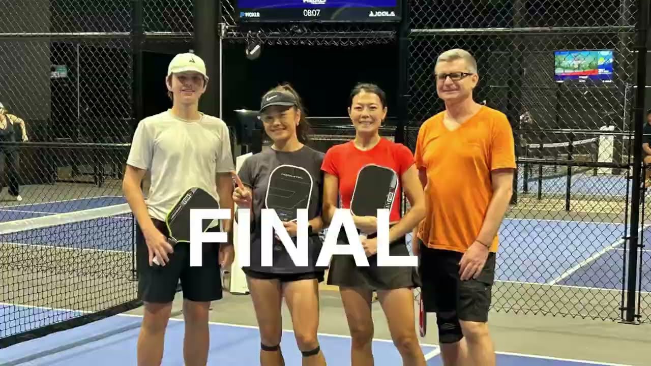 FINAL - $1700 Mixed Doubles 9.0 Dallas OG Moneyball - Elaine/Elliott vs Fei Fei/Robert