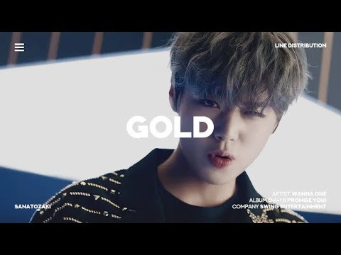 Wanna One (워너원) - GOLD | Line Distribution
