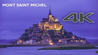 Mont Saint Michel 4K Drone Footage