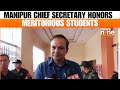 Manipur Chief Secretary Prashant Kumar Singh Awards Meritorious Students | News9
