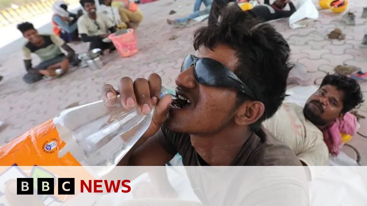 Delhi experiences hottest ever June night due to heatwave | BBC News