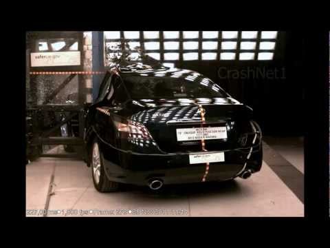 Βίντεο Crash test Nissan Maxima από το 2009