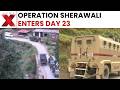 Operation Sherawali: Search Continues In Rajouri Forest For 23rd Straight Day | NewsX