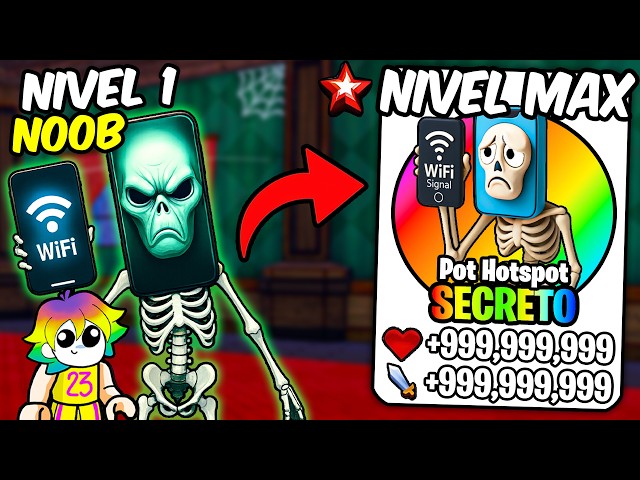 Conseguí LA ULTIMA NUEVA SECRETA EVOLUCIÓN siendo ITALIAN BRAINROT en Roblox (POT HOSTPOT)
