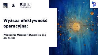 Wyższa efektywność operacyjna: Wdrożenie Microsoft Dynamics 365 dla BUUK