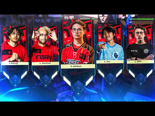 WHEN 5 PROS ACCIDENTALY QUEUE TOGETHER !!! | zekken