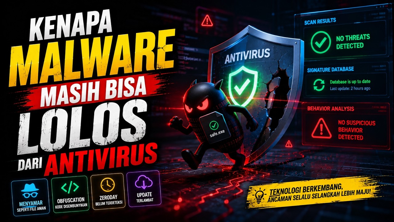 Kenapa Malware Masih Bisa Lolos dari Antivirus