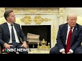 Trump expresses frustration with Putin, announces new Ukraine support