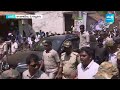 CM YS Jagan Ambajipeta YSRCP Election Campaign Public Meeting Drone Visuals | AP Elections @SakshiTV  - 07:01 min - News - Video
