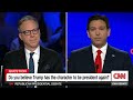 Tapper asks Haley and DeSantis about Trump’s character. Hear their answer(CNN) - 04:10 min - News - Video