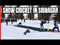 Kashmir Snowfall | When A Cricket Pitch Was Set Up In Middle Of A Snow-Covered Field