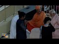 PM Modi Inscribes Vasudhaiva Kutumbakam at BAPS Hindu Temple in Abu Dhabi | News9  - 01:23 min - News - Video