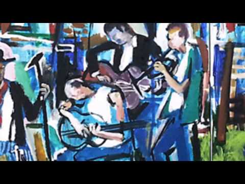 Live painting jazz art video Danny Fitzgerald online metal music video by DANNY FITZGERALD