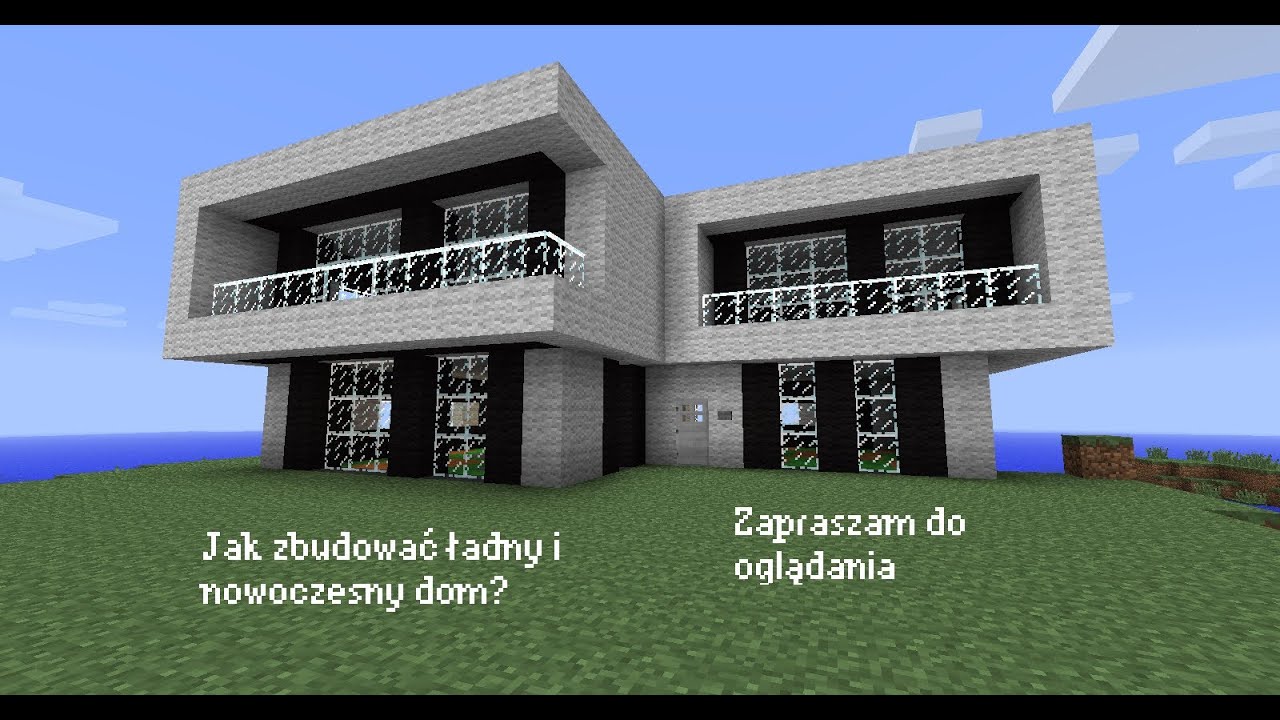 Jak Zbudować ładny Dom W Minecraft Youtube