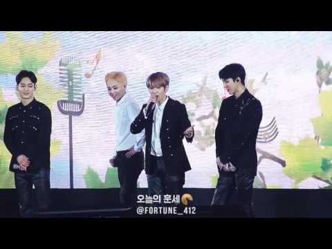170121 EXO FAN FESTIVAL MENT@ 네이처리퍼블릭 팬미팅, 백현이의 엘부심 넘치는~ 단콘 같았다던 골디 서가대 언급과 넘넘 귀여운 세훈이의 파이팅!!!