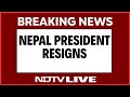Nepal Protest News LIVE | Nepal President Ramchandra Paudel Resigns Amid Protests | Nepal News