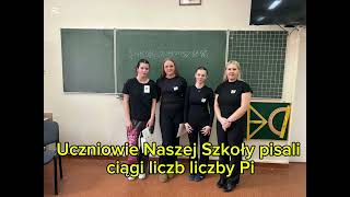 Dzień Liczby Pi - piękna okazja, by pielęgnować podziw do matematyki. 14.03.2025 roku w Naszej Szkol
