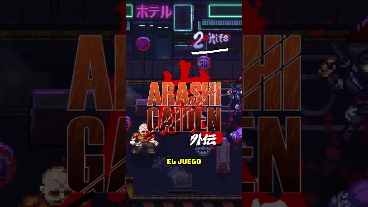 Hoy por fin sale... Un juego de Ninjas Táctico con estética Pixel Art: Arashi Gaiden