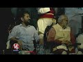 CM Revanth Reddy Holding Umbrella And Watching Dance Show In Rain | V6 News  - 03:17 min - News - Video