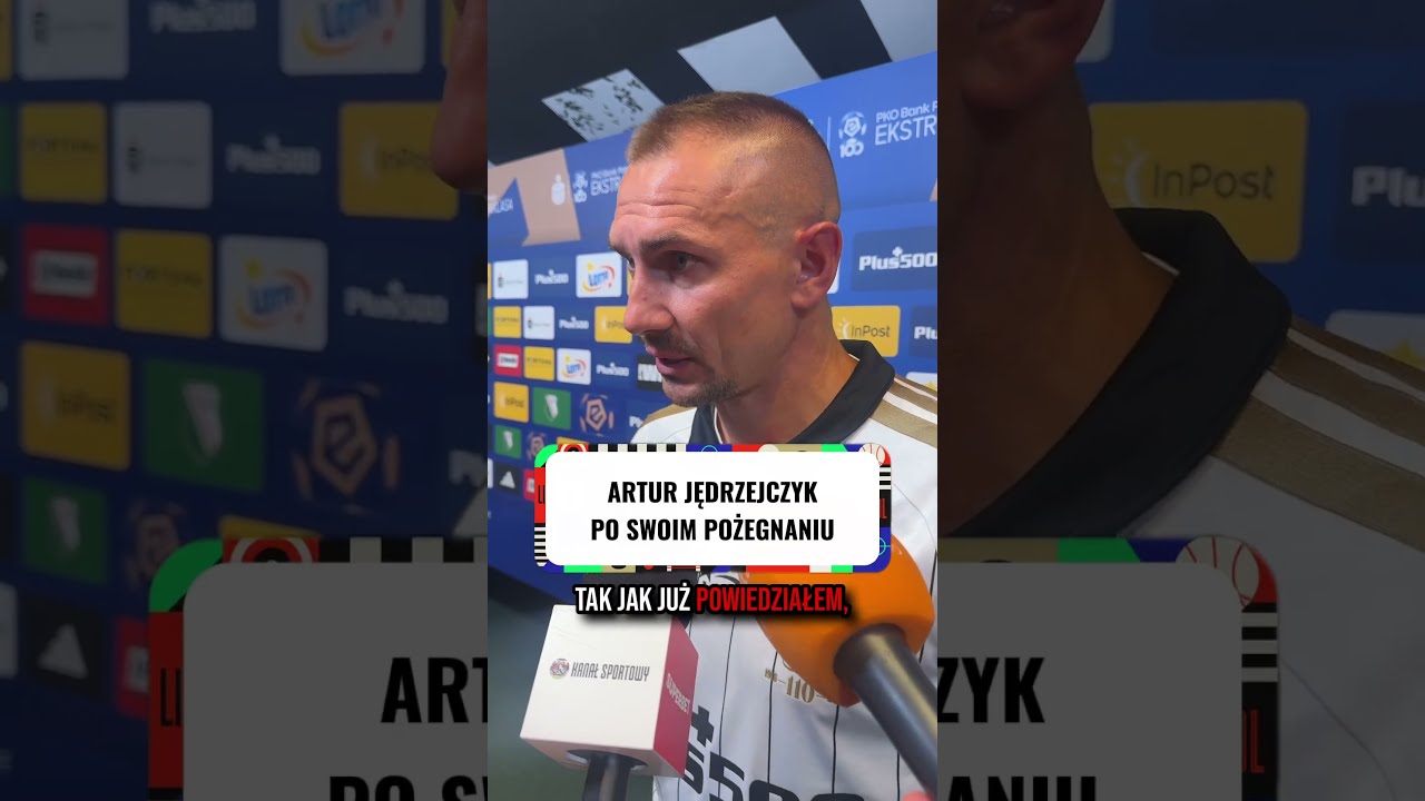 Jędrzejczyk o swoim pożegnianiu z legią warszawa #shorts