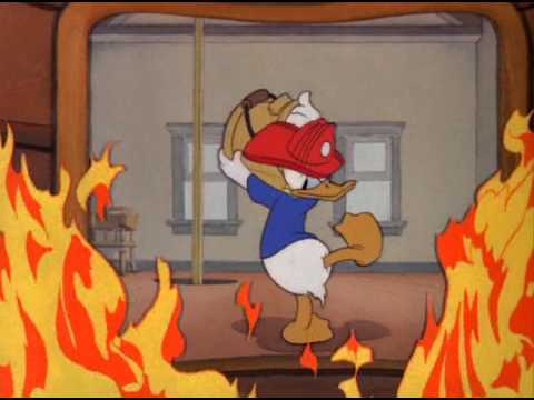 Donald Duck Fire Chief - YouTube