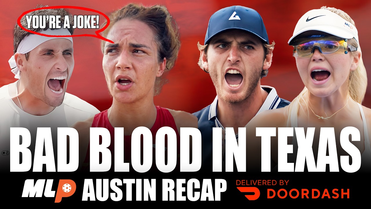 BIG DRAMA IN MIXED DOUBLES, FIGHTS OFF COURT, 5s Prevail | MLP Austin Recap