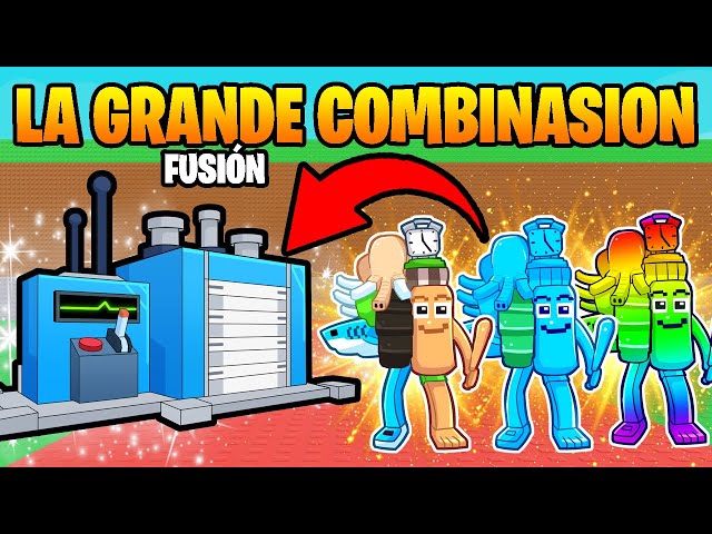 ¡Fusioné 100x LA GRANDE COMBINASION para ROBAR BRAINROT SUPER SECRETOS! 😱💸 Steal a Brainrot