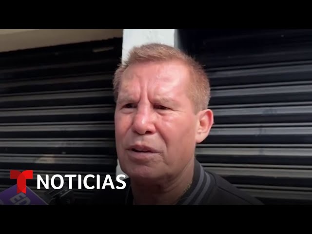 Julio César Chávez está "destrozado". Llama "injusticia" el arresto de su hijo | Noticias Telemundo