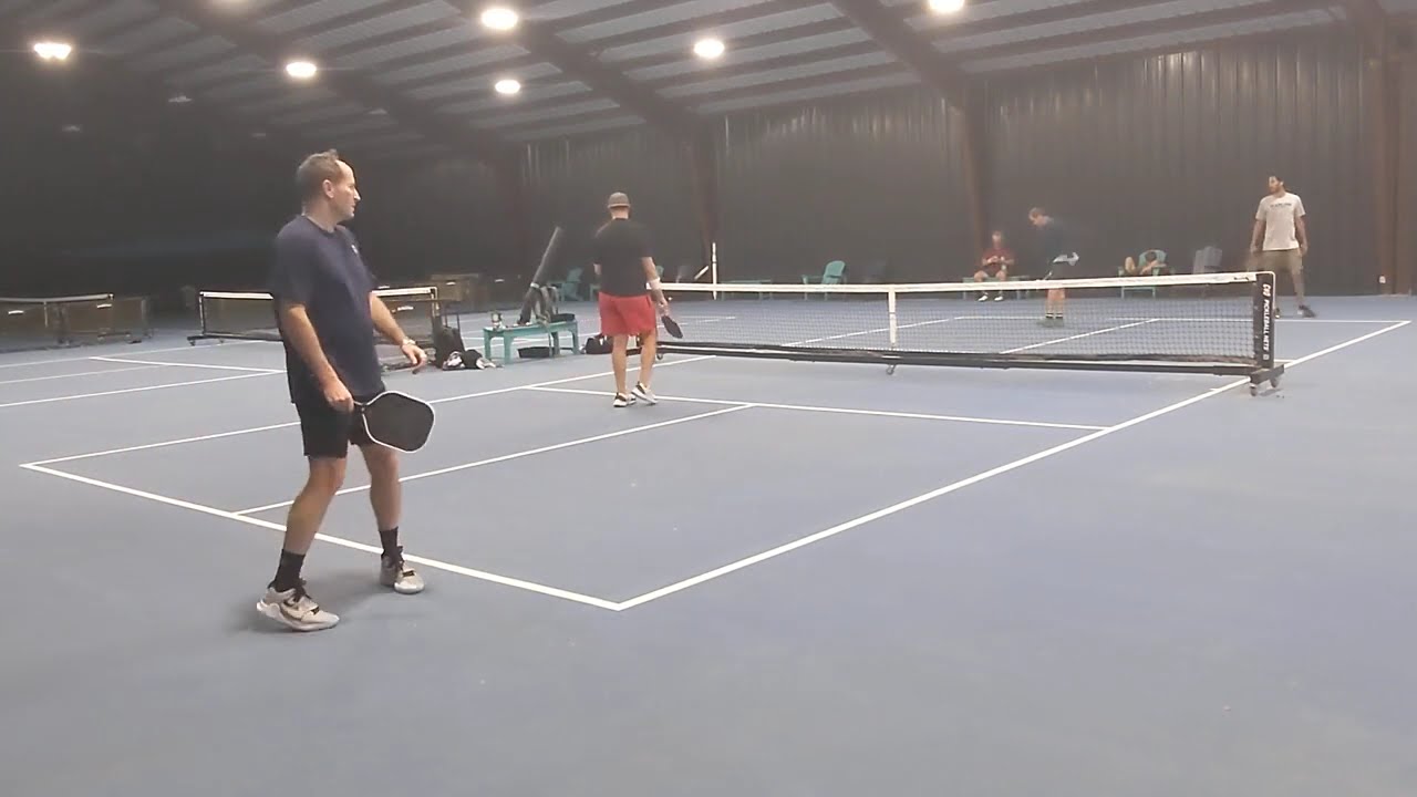 TENNIS BACKHAND DOMINATES SHORT GAME! 4.0 Pickleball Rec Game at Litchfield, SC