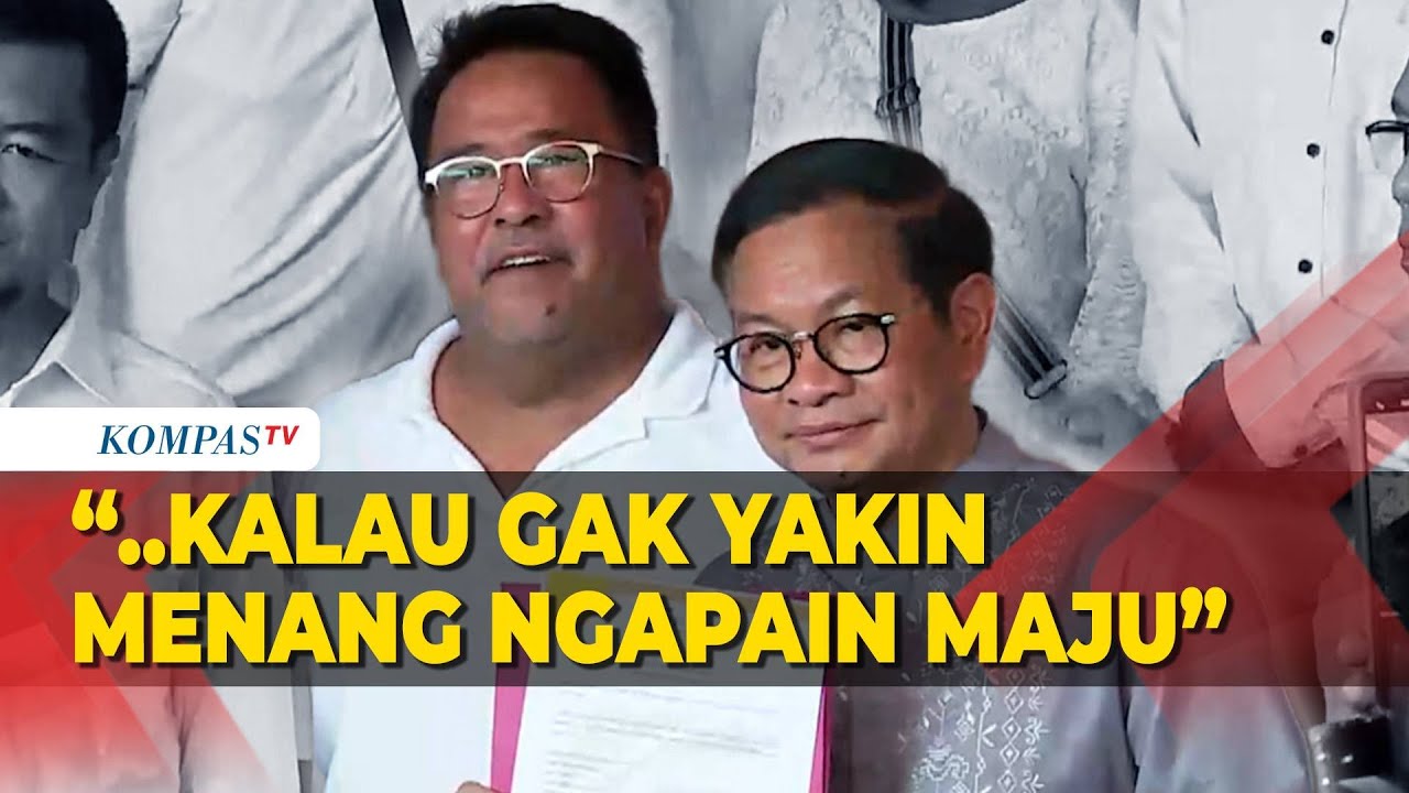 Pramono Anung-Rano Karno Optimis Menang Satu Putaran di Pilgub Jakarta: Kalau Gak Yakin Ngapain Maju