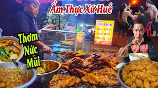 Ẩm Thực Xứ Huế - THƠM NỨC MŨI MÁ HEO NƯỚNG MUỐI ỚT CHÚ ỊCH, BÚN RÊU CUA CHẢ CÁ NÚP HẺM NGUYỄN KHUYẾN
