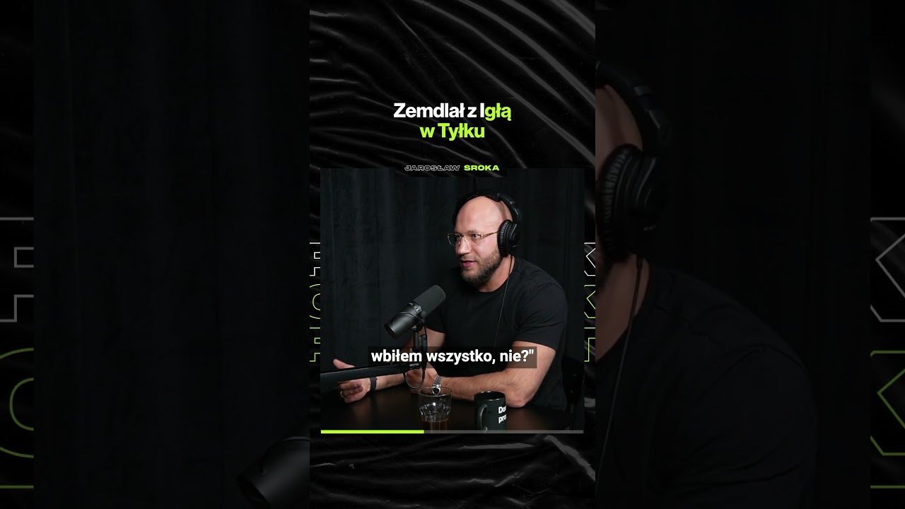 Zemdlał Ze Strzykawką w Tyłku – ft. Jarosław Sroka @srokadietcoach