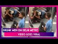 Unruly Commuters on Delhi Metro Caught on Camera