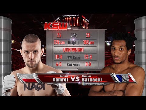 Upload mp3 to YouTube and audio cutter for KSW Free Fight: Mateusz Gamrot vs. Mansour Barnaoui download from Youtube