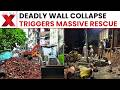 One Dead After Puducherry Wall Collapse as Massive Rescue Operation Continues Amid Heavy Rain