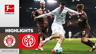 Mainz Shows Efficiency! | FC St. Pauli — 1. FSV Mainz 05 0-3 | Highlights | MD 6 – Bundesliga 24/25